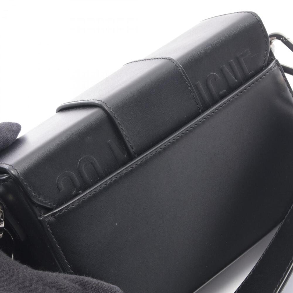 CHRISTIAN DIOR Black Leather Shoulder Bag - Picture 10 of 10